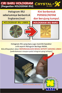 Jual Crystal x Asli Murah Beli 3 Dapat 5 Garansi Resmi