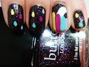 Rainbow Clouds with Butter London The Black Knight