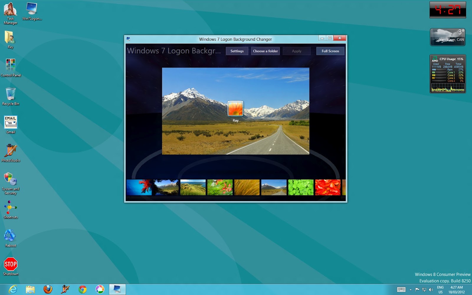 wallpapers 1way: How To Change Wallpaper In Windows 7 Starter