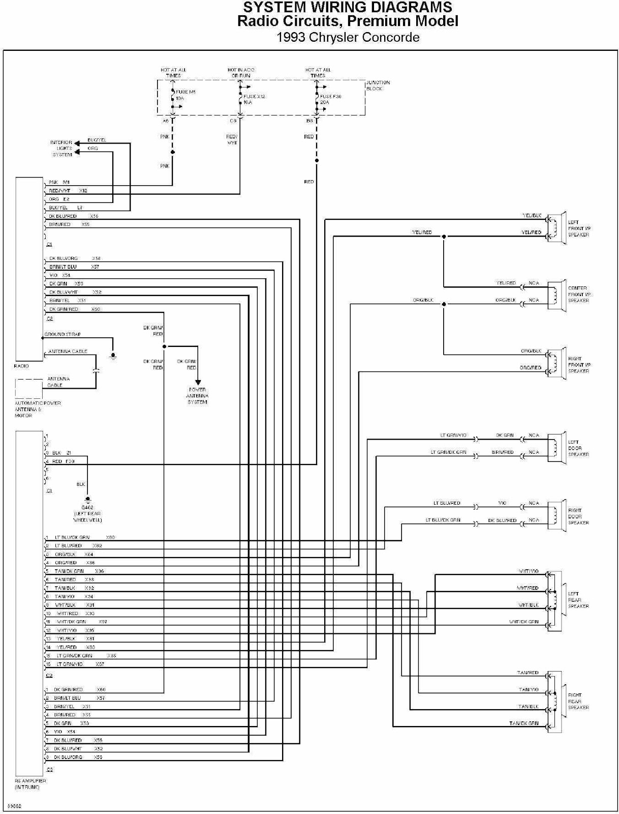 Chrysler Concorde Radio Wiring Diagram