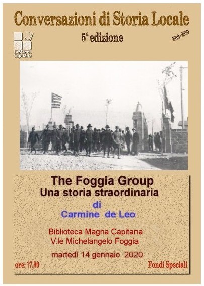 The Foggia Group - Una storia straordinaria, presentata da Gli Amici del Museo Civico di Foggia 