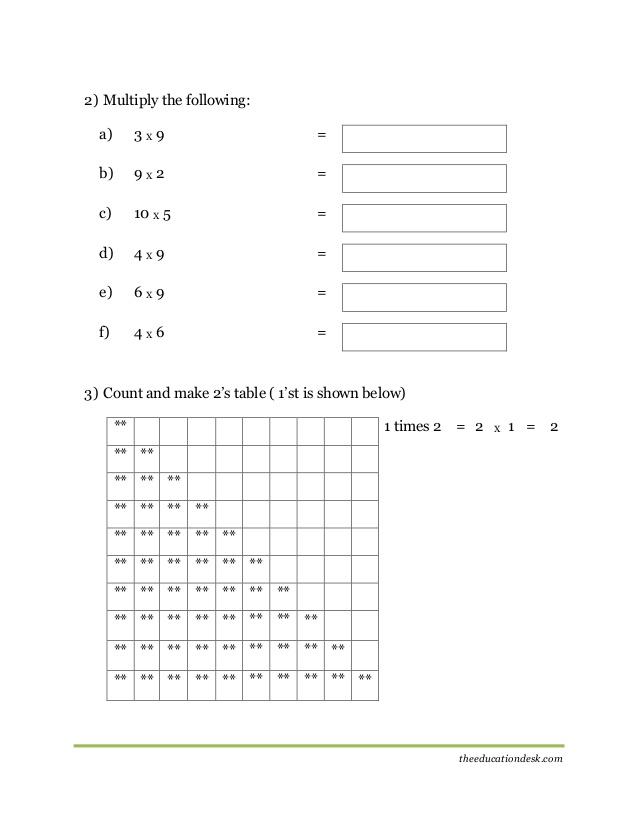 worksheets for grade 1 cbse | rxuxa