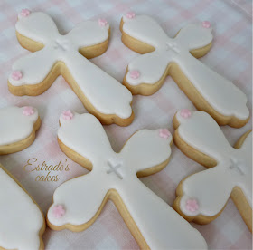 galletas para una primera comunión - cruz 1