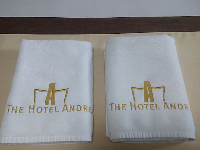 clean towels at the hotel andrea in cauayan city isabela