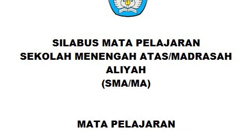 Silabus Mata Pelajaran Bahasa Inggris Tingkat SMA 