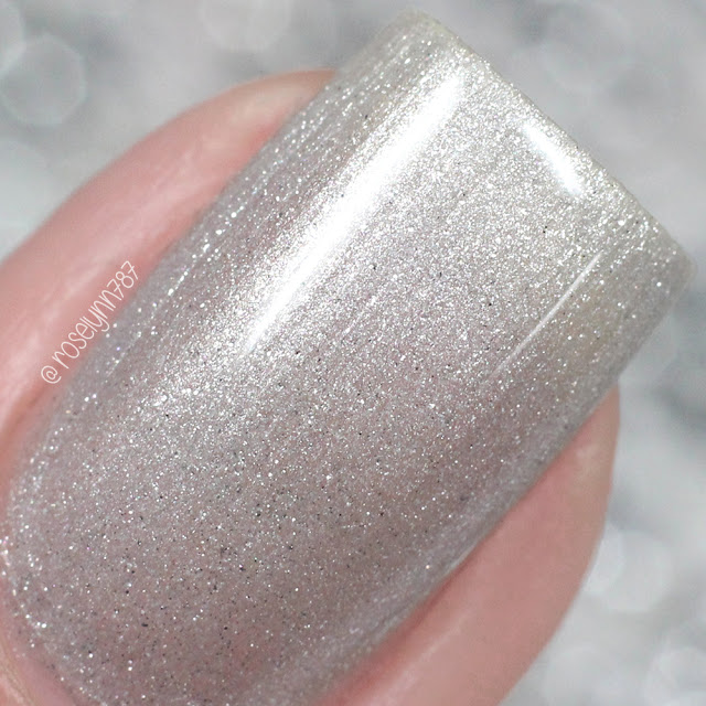 Poetry Cowgirl Nail Polish - Silver Sleigh Bells