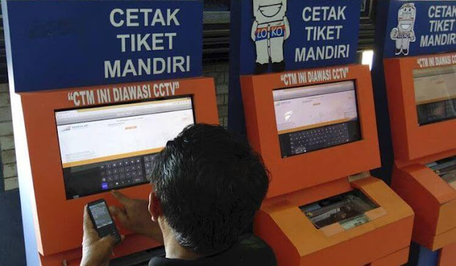 Cara Self Check-in Tiket Kereta Api Jarak Jauh