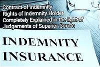 Indemnity in Law of Contract, Rights of Indemnity Holder,