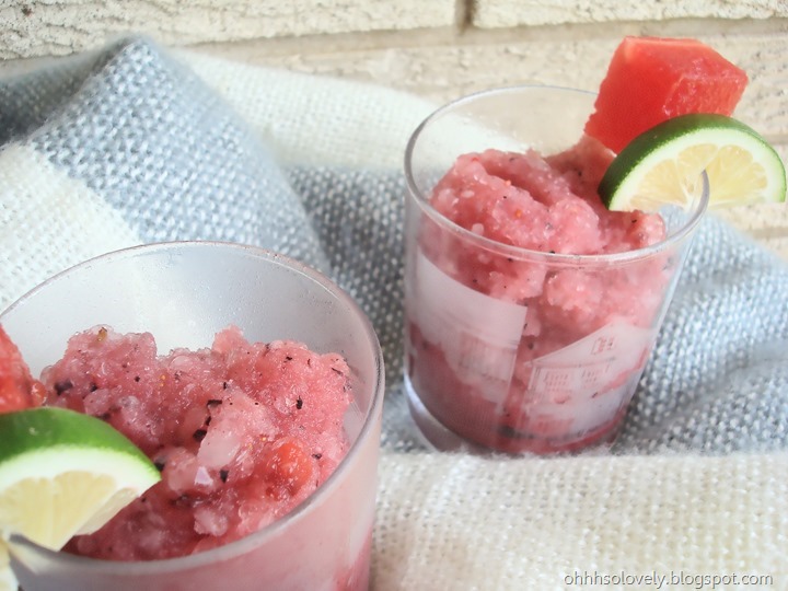 watermelon granita