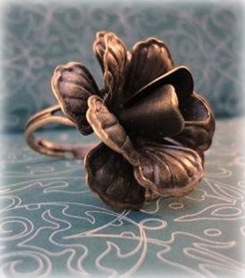 Flower-Bronze-Ring