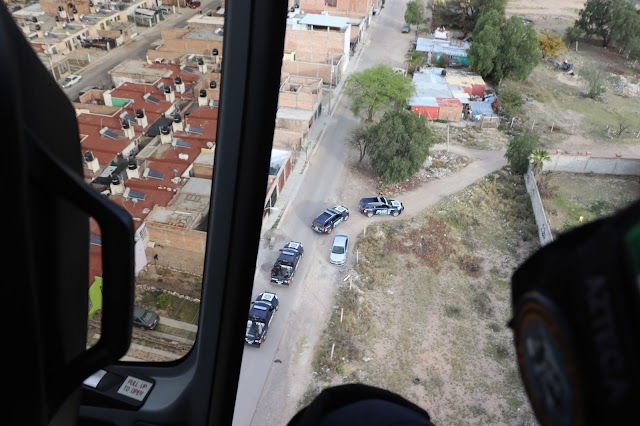 CON TECNOLOGÍA DE VANGUARDIA Y VIGILANCIA AÉREA, SE REFUERZAN LOS OPERATIVOS DE SEGURIDAD EN TODO EL ESTADO.