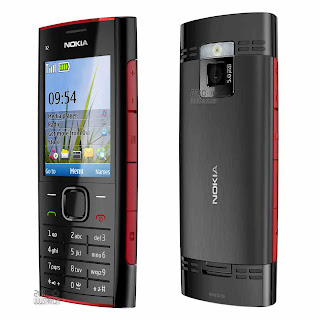 Nokia X2-00 Black And Red