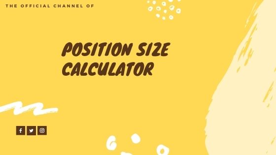 Stock market risk calculator and position size calculator