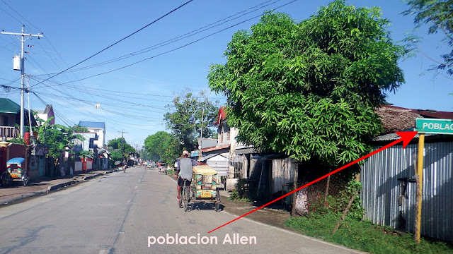 barangay poblacion Allen Northern Samar