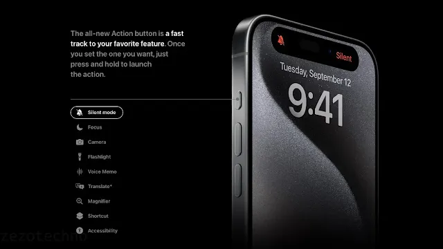 الزر اللمسي مقابل الأزرار المادية على iPhone 15 Pro