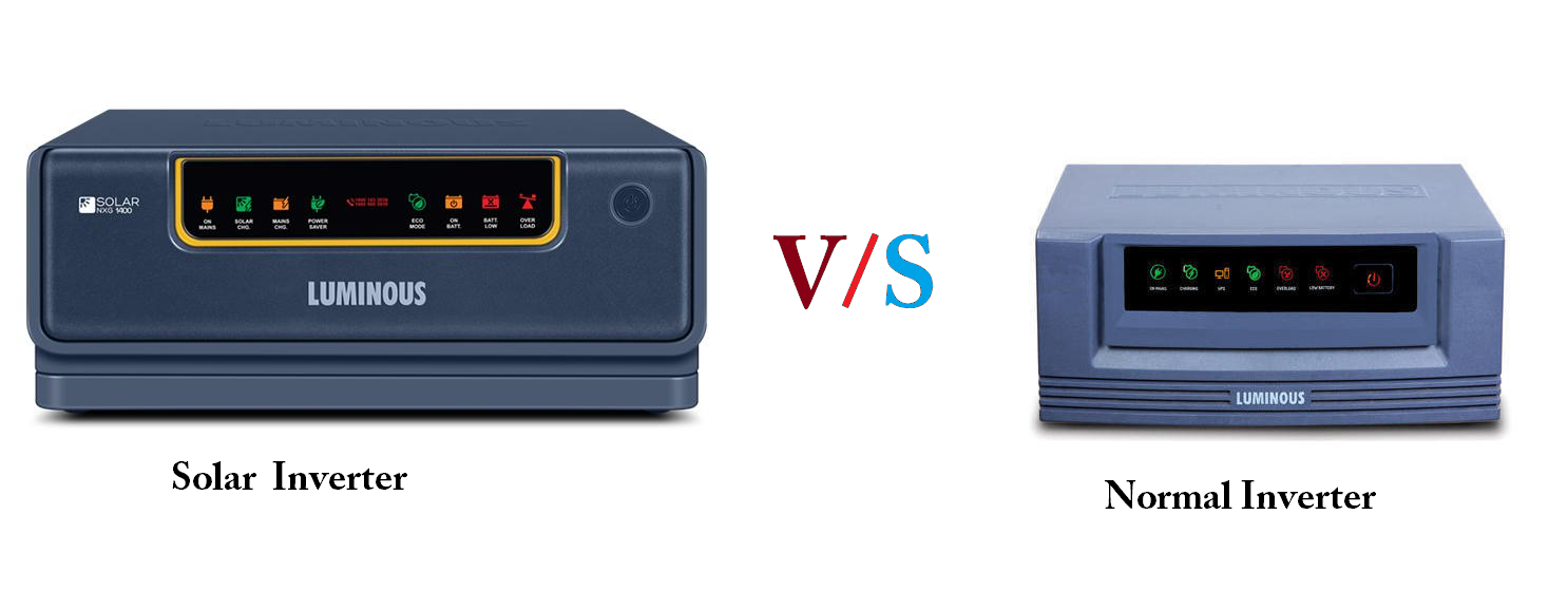 Normal Inverter and Solar Inverter difference in Hindi