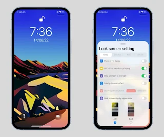 P-XSc v13 An iOS Theme for miui 13