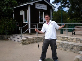 Mini Golf course at Bournemouth's Lower Gardens