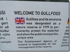 Gullfossi Waterfall