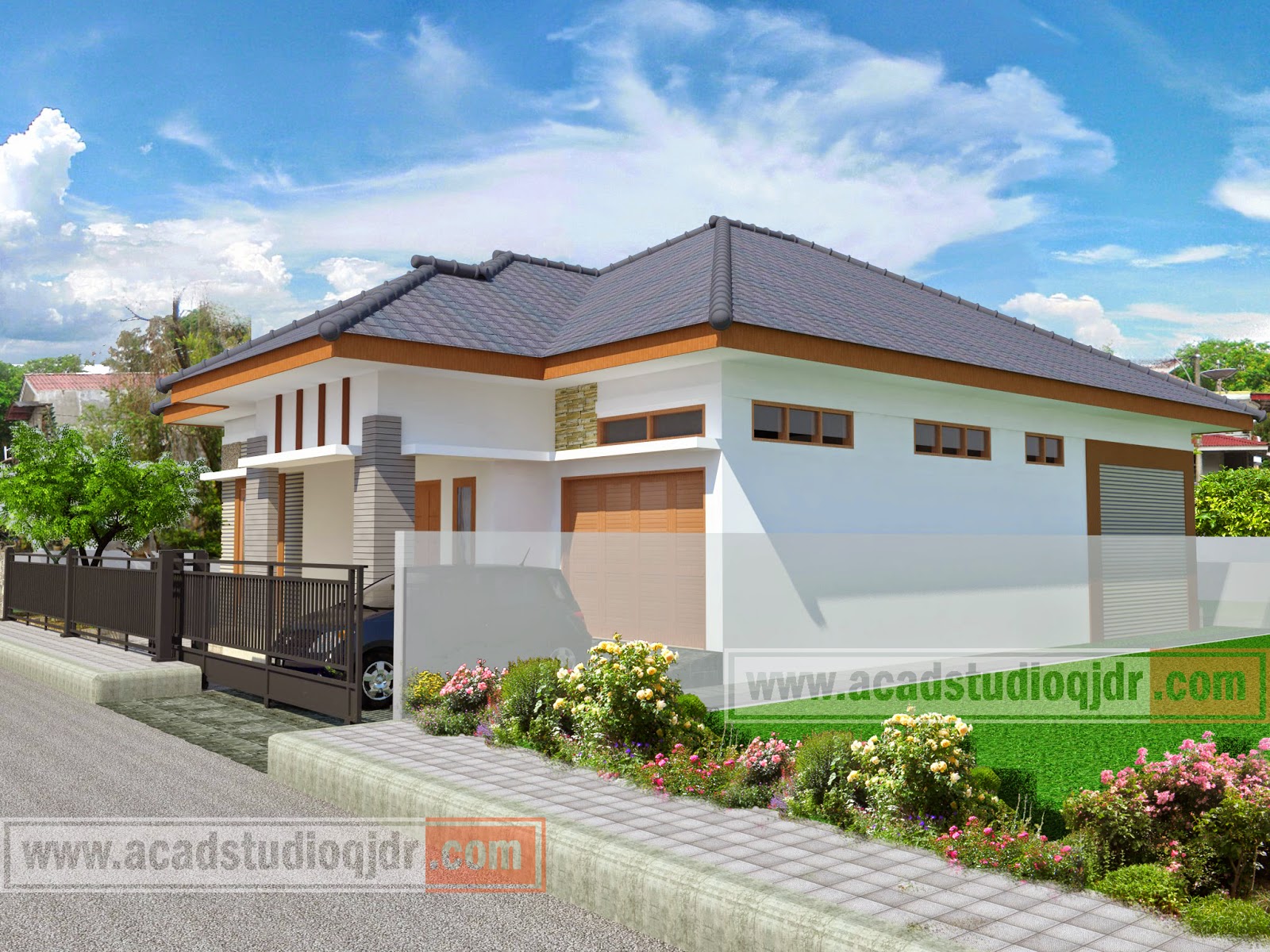 Desain Rumah Ibu Dinny Septhiani Jasa Desain Rumah