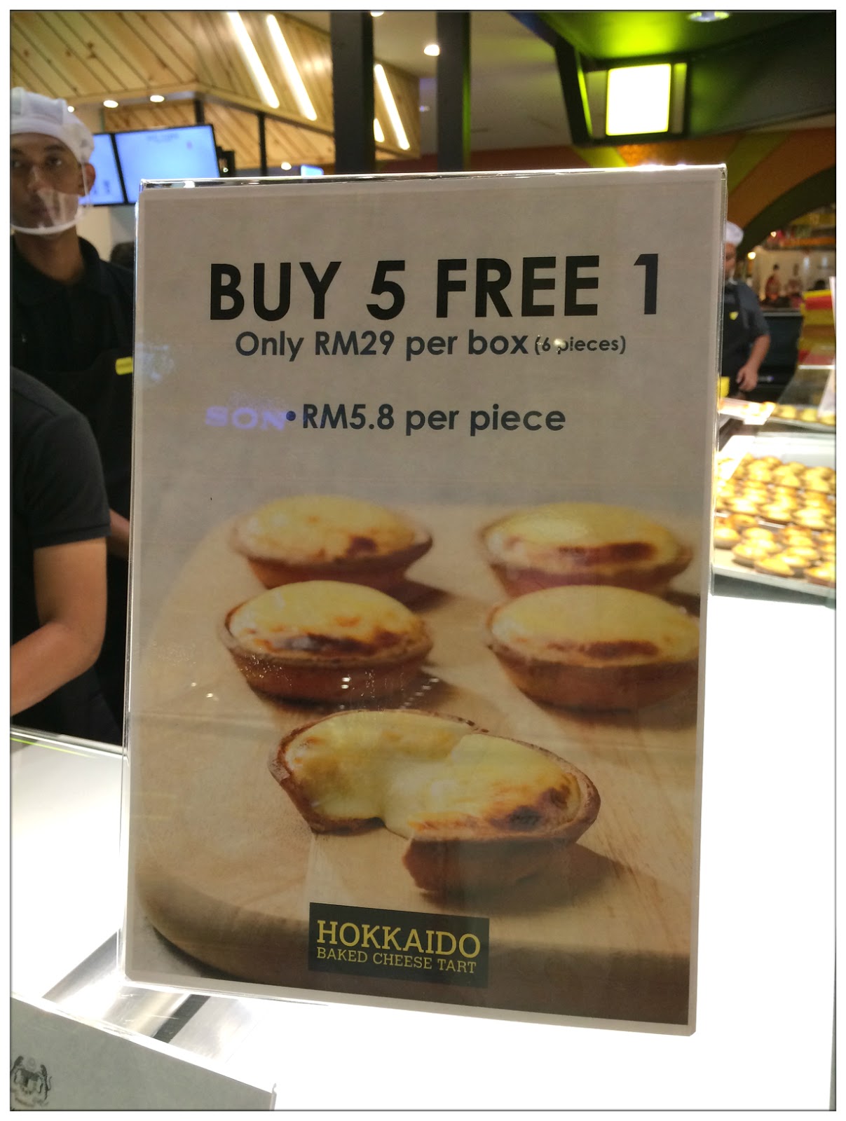 Hokkaido Baked Cheese Tart, Berjaya Times Square, KL ...