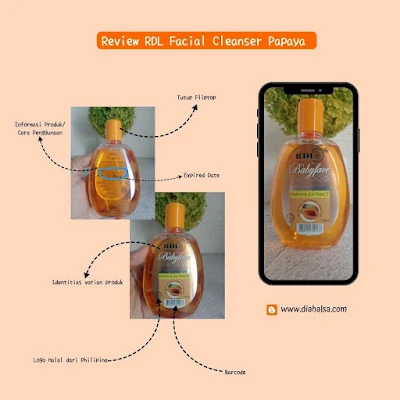 review RDL Facial Cleanser Papaya