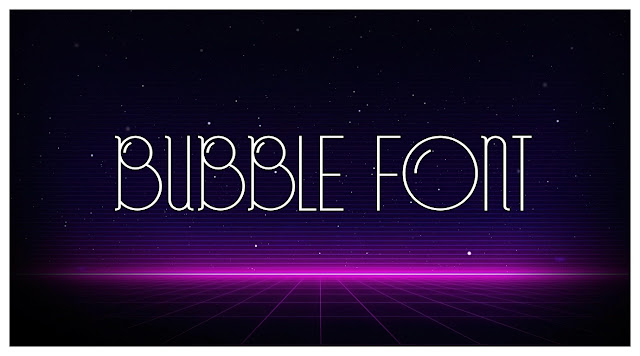 Bubble Font