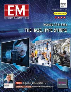 EM Efficient Manufacturing - Sptember 2017 | TRUE PDF | Mensile | Professionisti | Tecnologia | Industria | Meccanica | Automazione
The monthly EM Efficient Manufacturing offers a threedimensional perspective on Technology, Market & Management aspects of Efficient Manufacturing, covering machine tools, cutting tools, automotive & other discrete manufacturing.
EM Efficient Manufacturing keeps its readers up-to-date with the latest industry developments and technological advances, helping them ensure efficient manufacturing practices leading to success not only on the shop-floor, but also in the market, so as to stand out with the required competitiveness and the right business approach in the rapidly evolving world of manufacturing.
EM Efficient Manufacturing comprehensive coverage spans both verticals and horizontals. From elaborate factory integration systems and CNC machines to the tiniest tools & inserts, EM Efficient Manufacturing is always at the forefront of technology, and serves to inform and educate its discerning audience of developments in various areas of manufacturing.