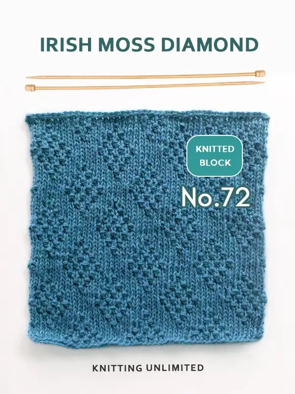 The diamond pattern is a versatile knitting pattern that can be achieved through a combination of knit and purl stitches. This makes it an ideal pattern for knitters of all levels, from beginners to experts.