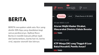fitur-berita Fitur Aplikasi Live Streaming IDN App Patut DIcoba