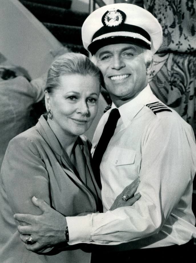 with Gavin MacLeod in The Love Boat 1981