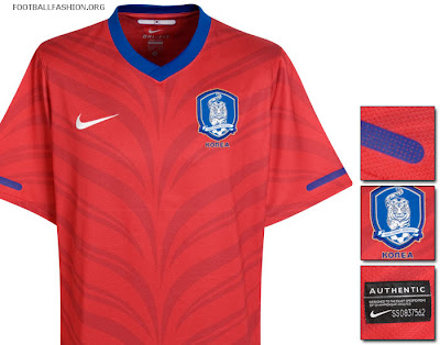 South Korea World Cup 2010 Home Jersey