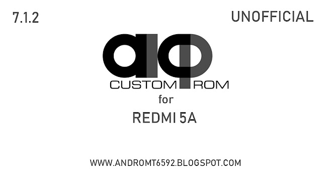 [7.1.2] AICP ROM for Redmi 5A (riva) [OMS]