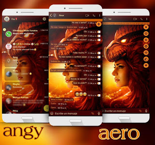 Dragon & Girls Theme For YOWhatsApp & Fouad WhatsApp By Angyfinix