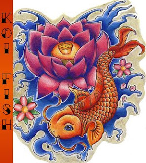 Beautiful Koi Fish Tattoo Designs 6