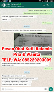 Bukti Real Asli Barang Sampai Obat Kutil Kelamin