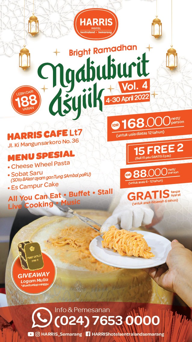 ngabuburit asyik harris hotel semarang