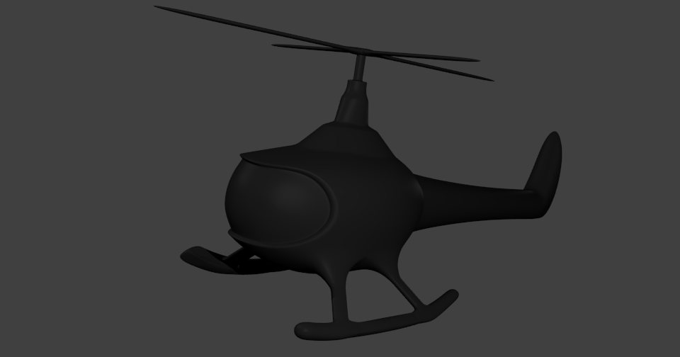 Modeling objek helikopter menggunakan blender ~ Mumed Media