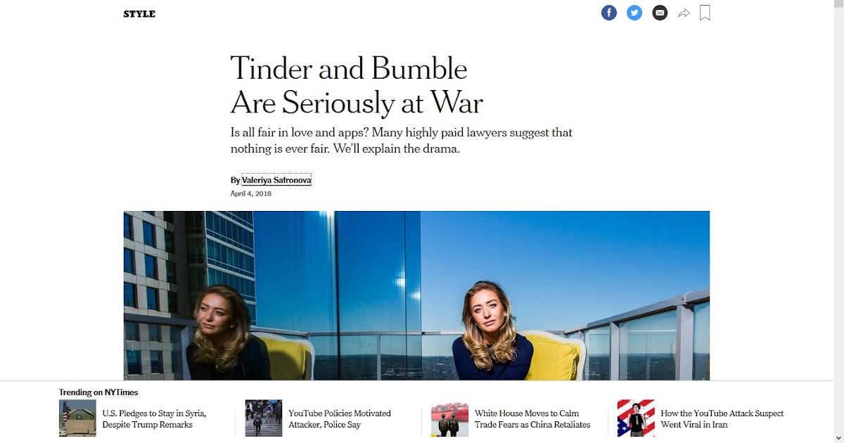 online dating new york times