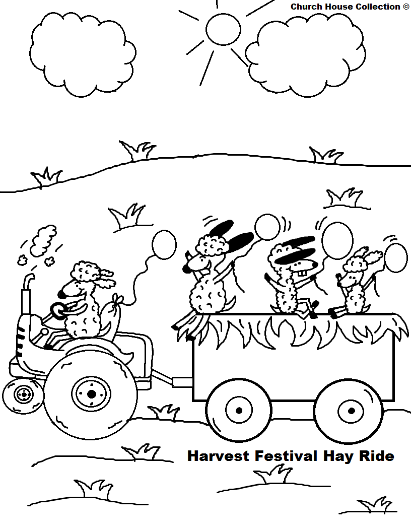 Church House Collection Blog: Harvest Festival Hay Ride  