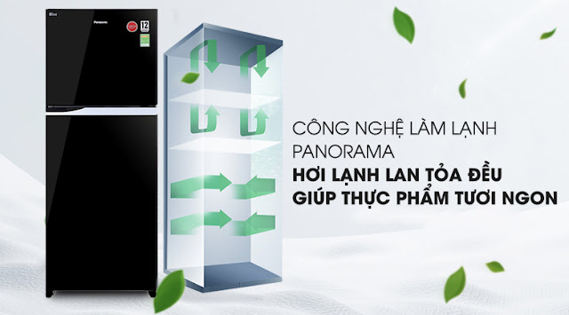 Tủ lạnh Panasonic NR-BL381WKVN