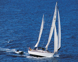 Charter Corus for sailing and diving in the Virgin Islands. Contact Paradise Connections Yacht Charters
