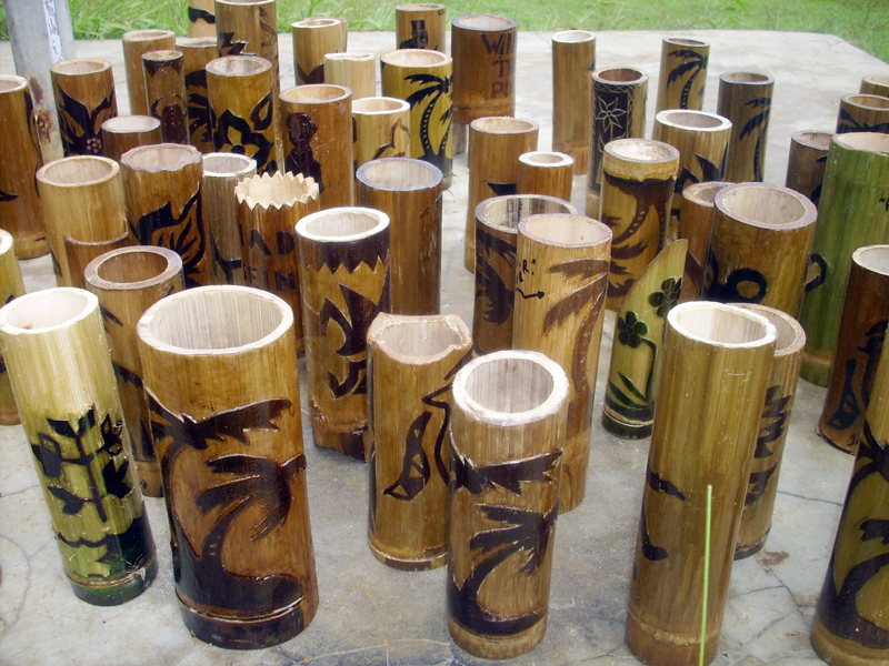 20+ Kerajinan Tangan Dari Bambu Tempat Pensil