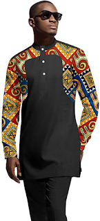 Plain and Pattern Ankara for Men