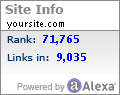 Cara Mudah Memasang Widget Alexa Rank di Blog