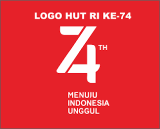 download cdr logo HUT RI ke 74
