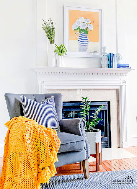 Spring Mantel