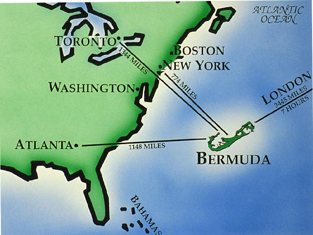 Bermuda On Map Of United States