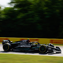 Lewis Hamilton, fue el más rápido en la tercera práctica para el GP de Hungría de Fórmula 1, seguido de los pilotos de Red Bull, Max Verstappen y Sergio Pérez