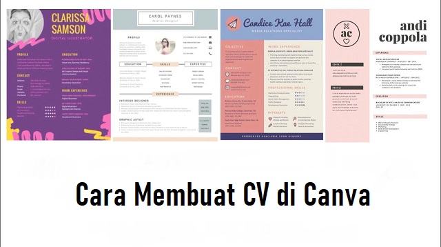 Cara Membuat CV di Canva